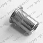 ОПМ 110015 Заклепка резьбовая м8 с цилиндрическим бортиком, рифленая